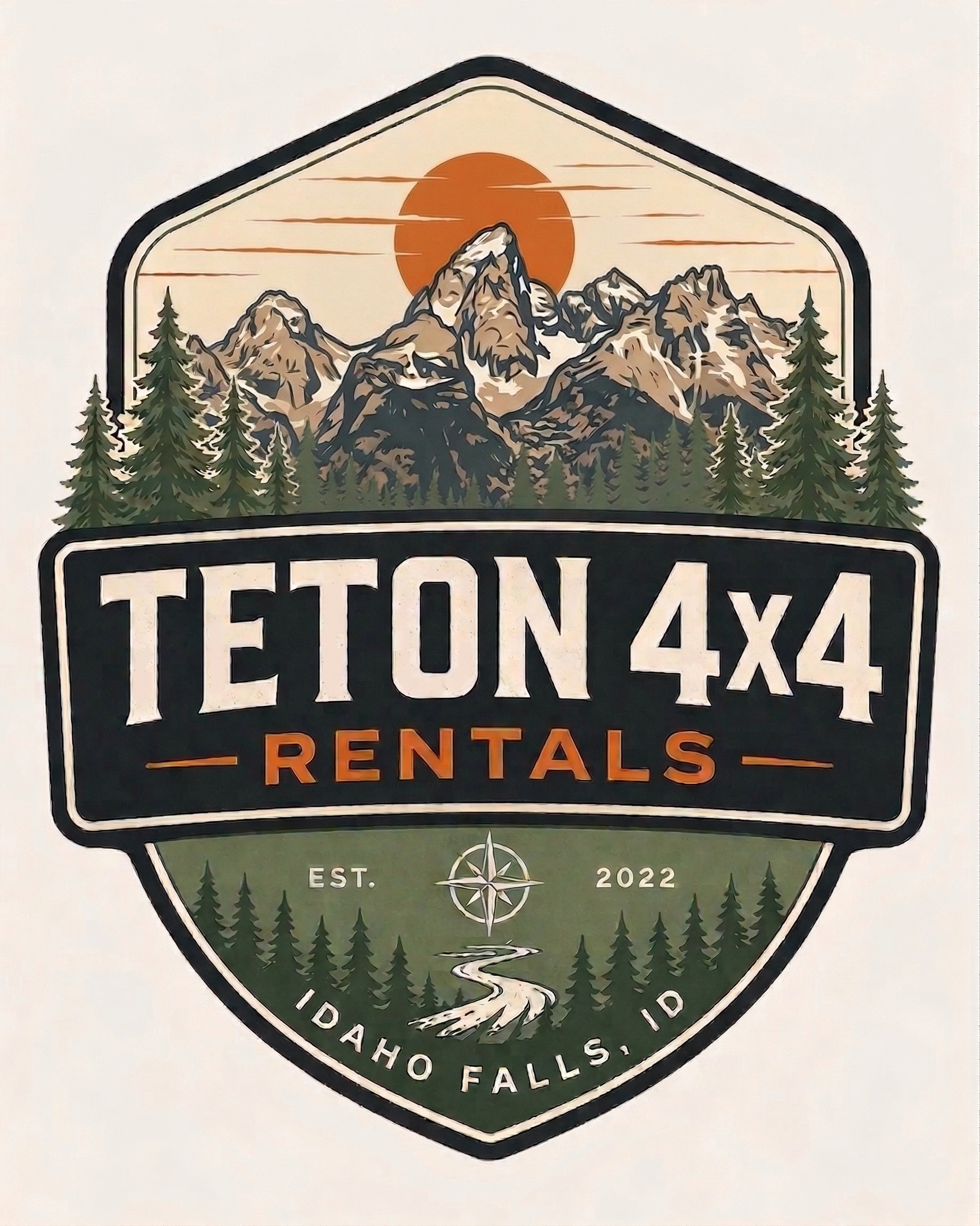 Teton 4x4 Rentals logo